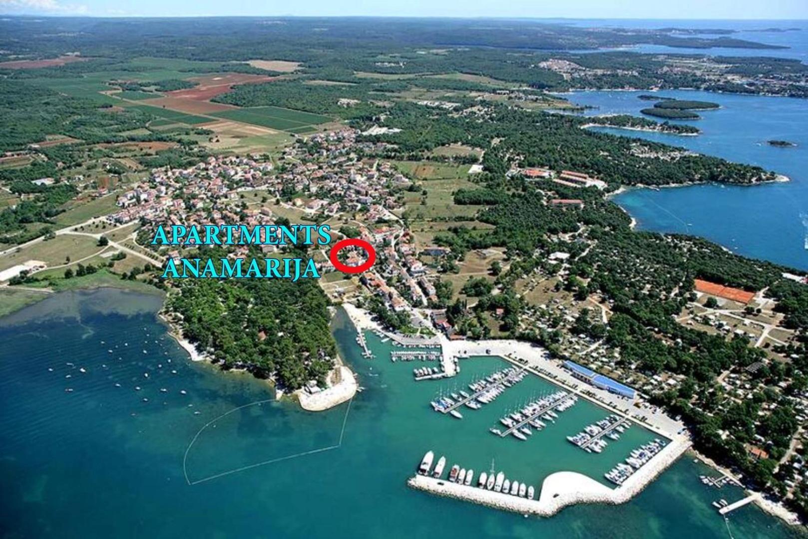 Anamarija Apartments Near The Beach And The Fantastic Adria Sea With Over 10 Small Islands Close By Фунтана Экстерьер фото